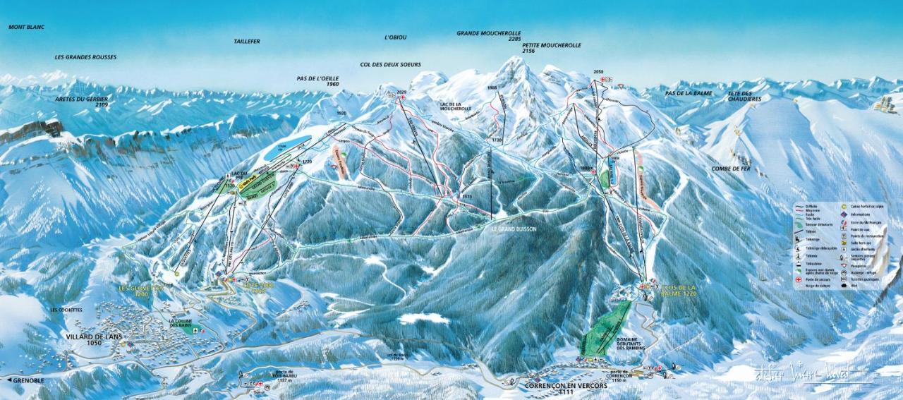 Les Balcons De Villard, Studio Chaleureux 4-6 Pers 50M Des Pistes, Balcon Expose Sud, Draps Non Compris מראה חיצוני תמונה